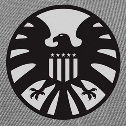 Bejsbolówka SHIELD logo vintage - czapka z daszkiem Marvel
