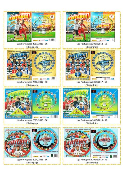Cadernetas vazias futebol ver descrição Panini Topps e outras 3/3
