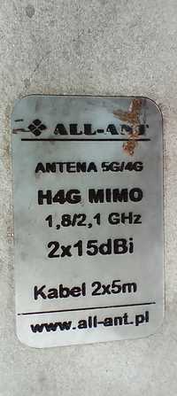 Antena kierunkowa MIMO 4G/5G do internetu