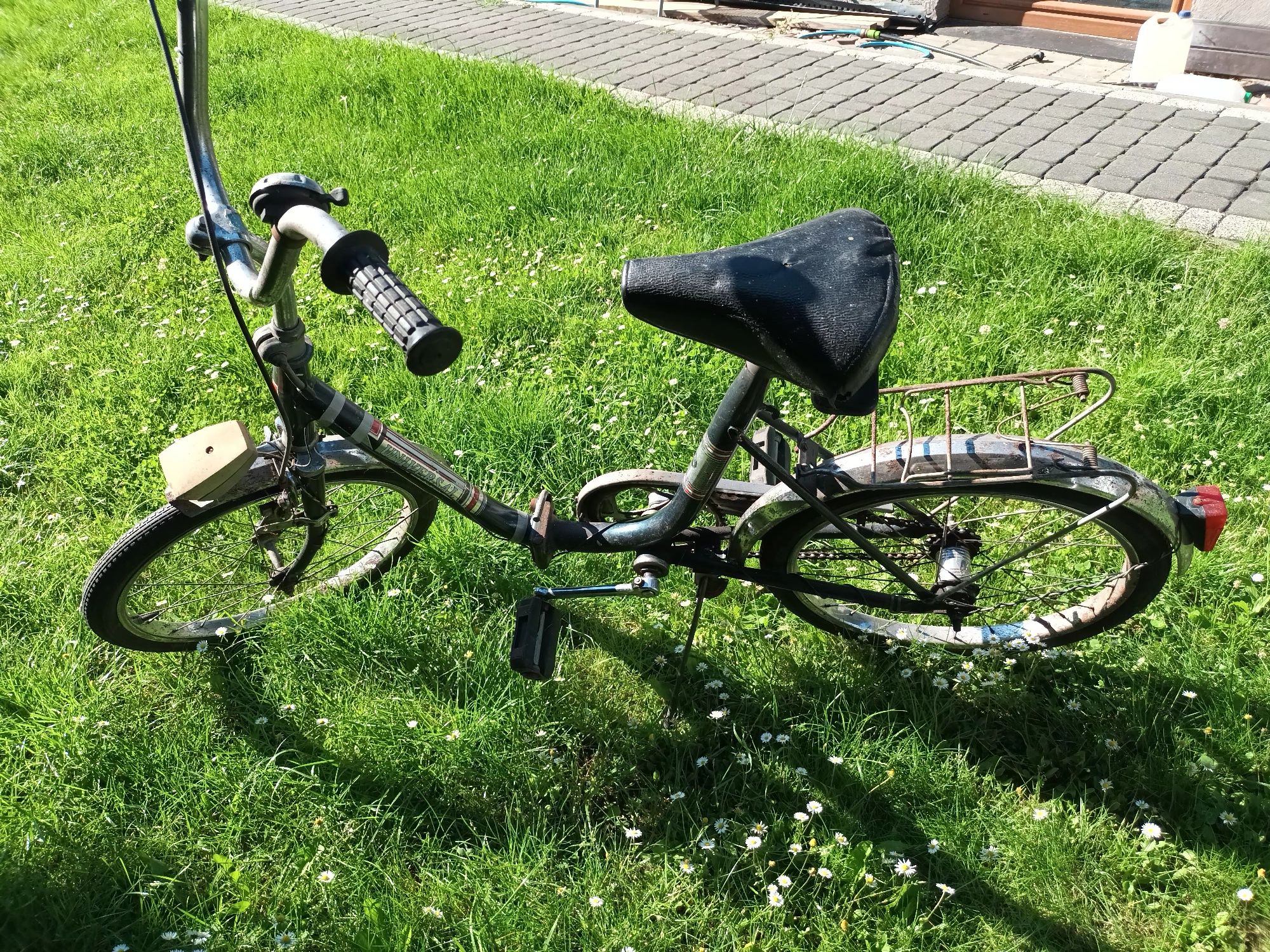 Rower składak PRL Uniwersal wigry