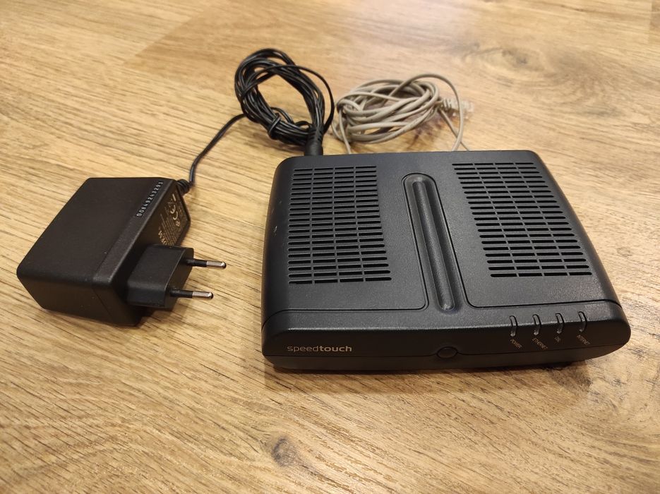 Modem ADSL usado, como novo