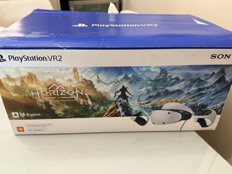 Playstation Vr Psvr2 Sony Ps5 Headset - Perfeito Estado Branco