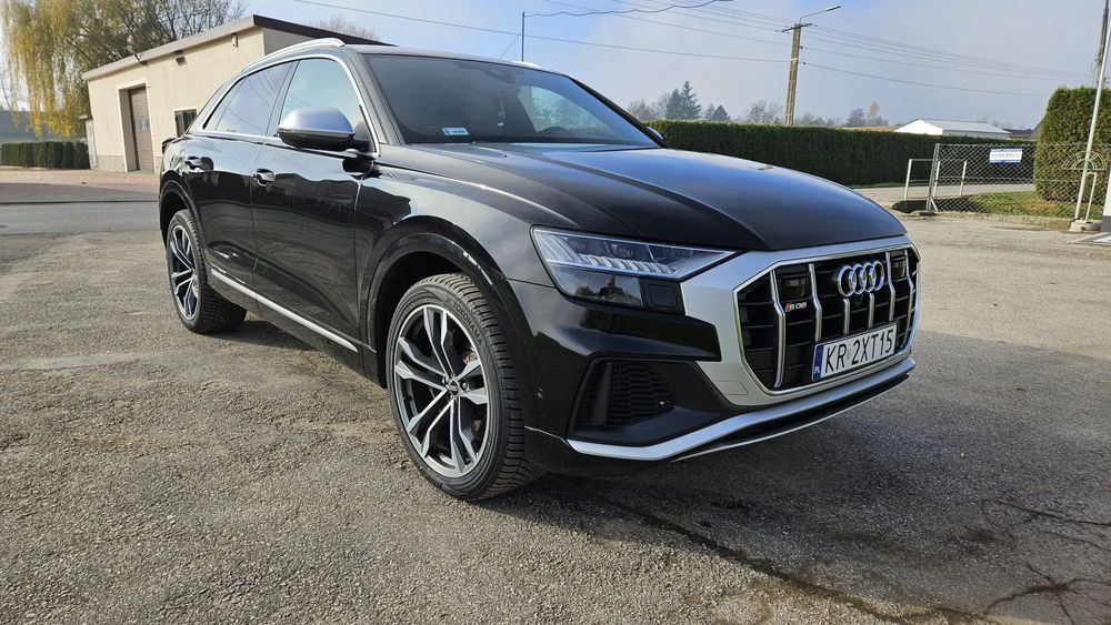 Audi SQ8 TFSI, Salon PL, 1 właściciel, Bezwypadkowy, Stan Bardzo Dobry, FV