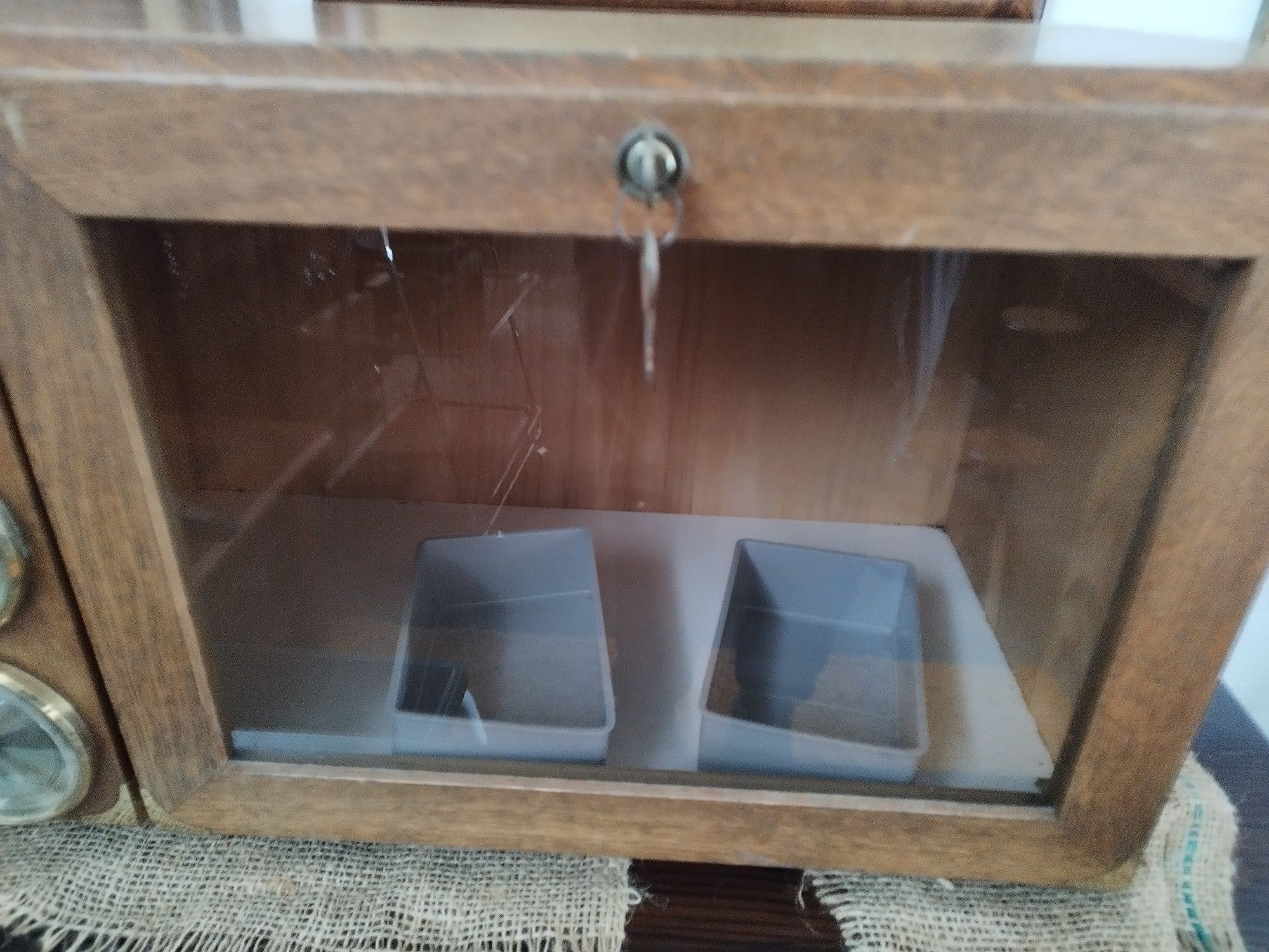 szafka drewniana na cygara Humidor VINTAGE