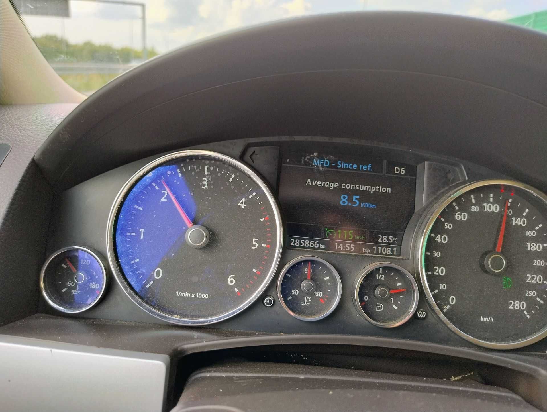 VW Touareg 2007 rok 3.0 TDI V6, bez pneumatyki