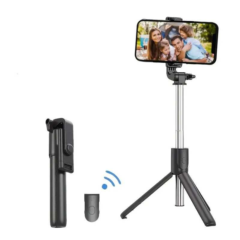 Selfie stick pilot Bluetooth Statyw 3w1 Obrotowy Uchwyt 360° Kijek