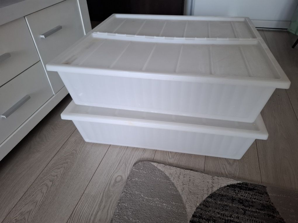 2 x pojemnik 2 x pokrywka Ikea gimse