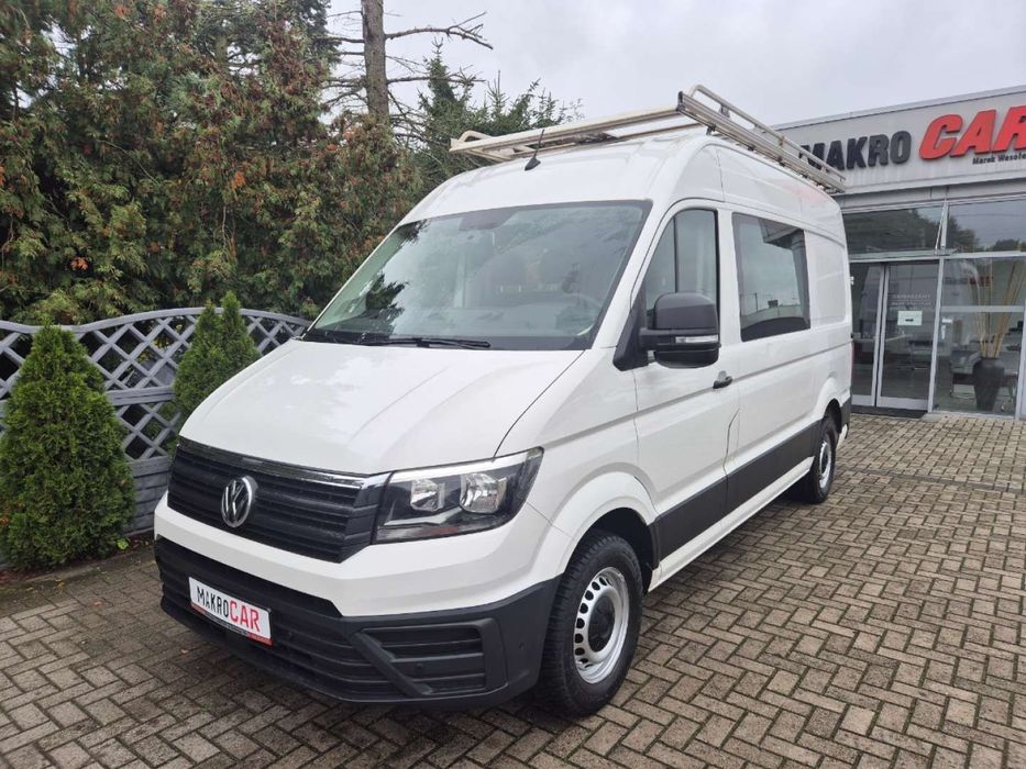 Volkswagen Crafter  Zadbany * Brygadówka 7-os. * Bogate wyposażnie