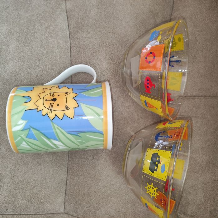 Посуда детская тарелки,чашка