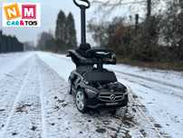Gumowe koła, miękki fotel JEŹDZIK pchacz z rączką Mercedes C-CLASS