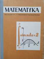 Matematyka dla klasy IV i V technikum.