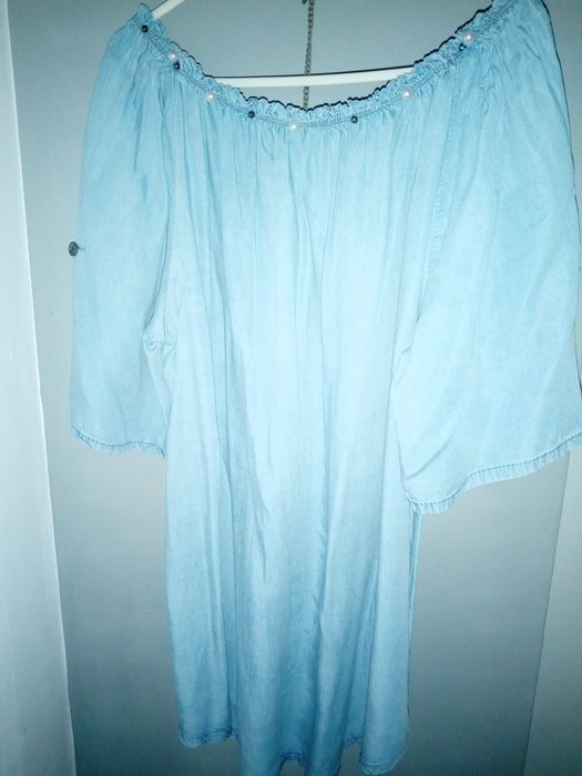 Bluzeczka niebieska rozmiar 48/50