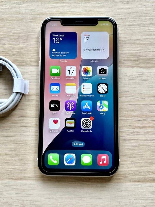 iPhone 11 64GB Biały – 84% Baterii, Sprawny