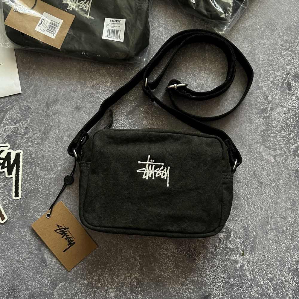 ОРИГІНАЛ Stussy Side Pouch Bag | стуси сумка месенжер