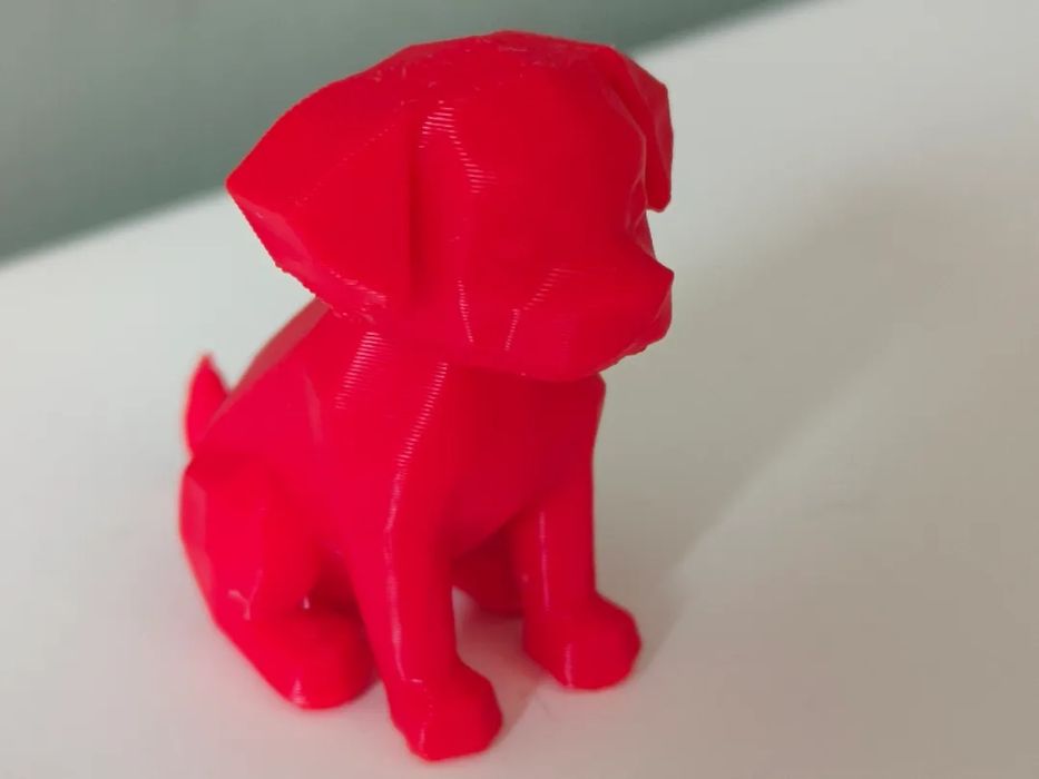 Cão Low Poly Encantador