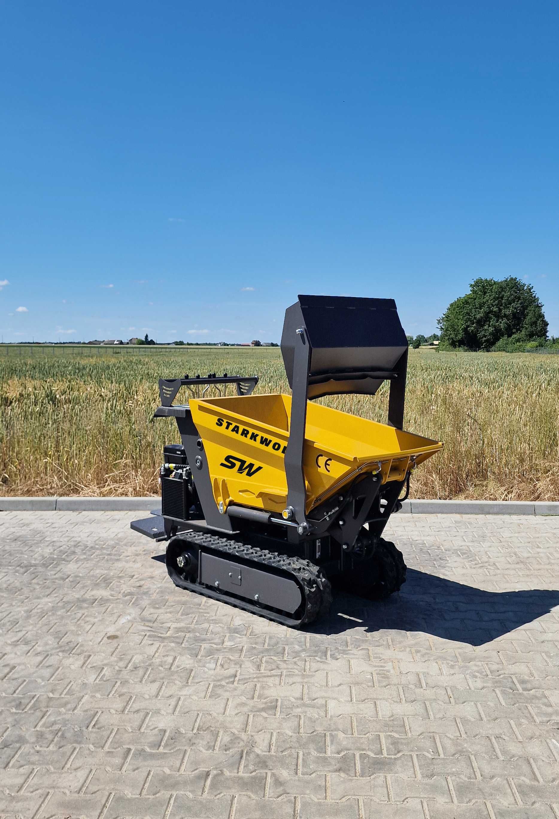 Taczka spalinowa wozidło Briggs & Stratton Udźwig 800 kg