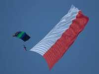 Wielka Flaga Polski 4,5m na 3m Polska Flaga narodowa barwy