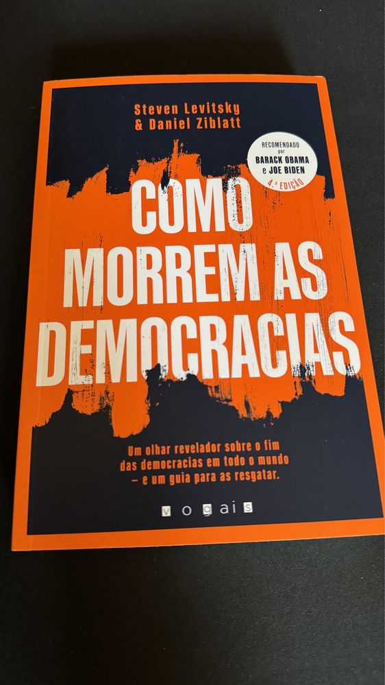Como morrem as democracias - Steven Levitsky e Daniel Ziblatt