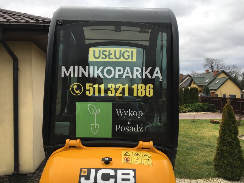 Usługi minikoparką i glebogryzarką separacyjną, wywrotką, Włocławek