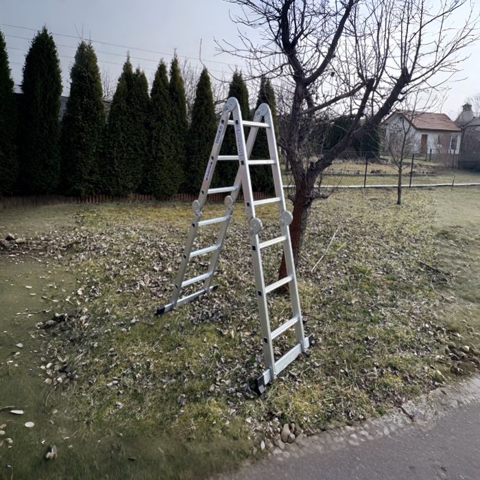 NOWA Drabina Wielofunkcyjna Przegubowa Składana Lekka Stabilna Sztywna