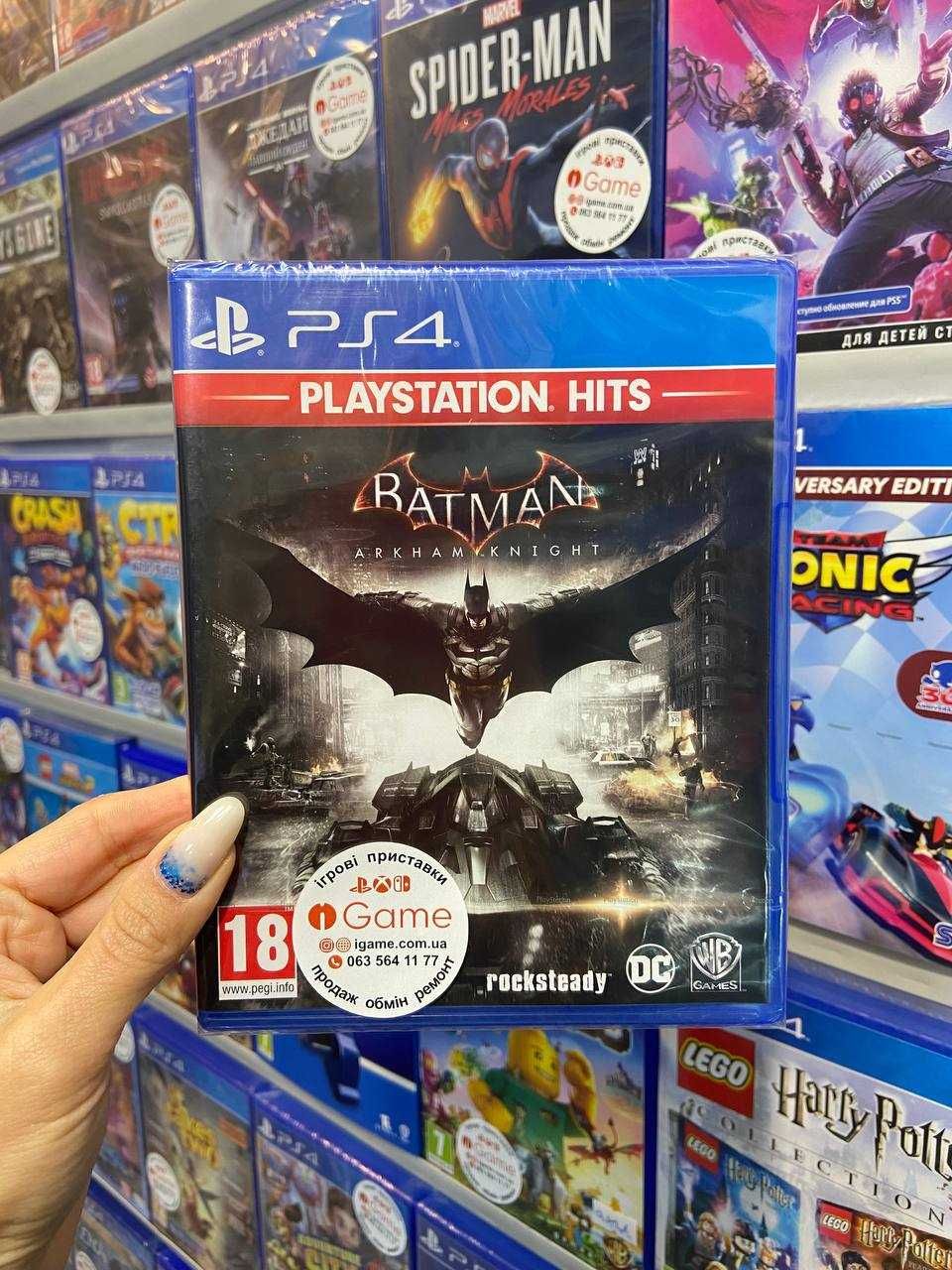 Batman Arkham Knight, new, ps4, Ps5 igame