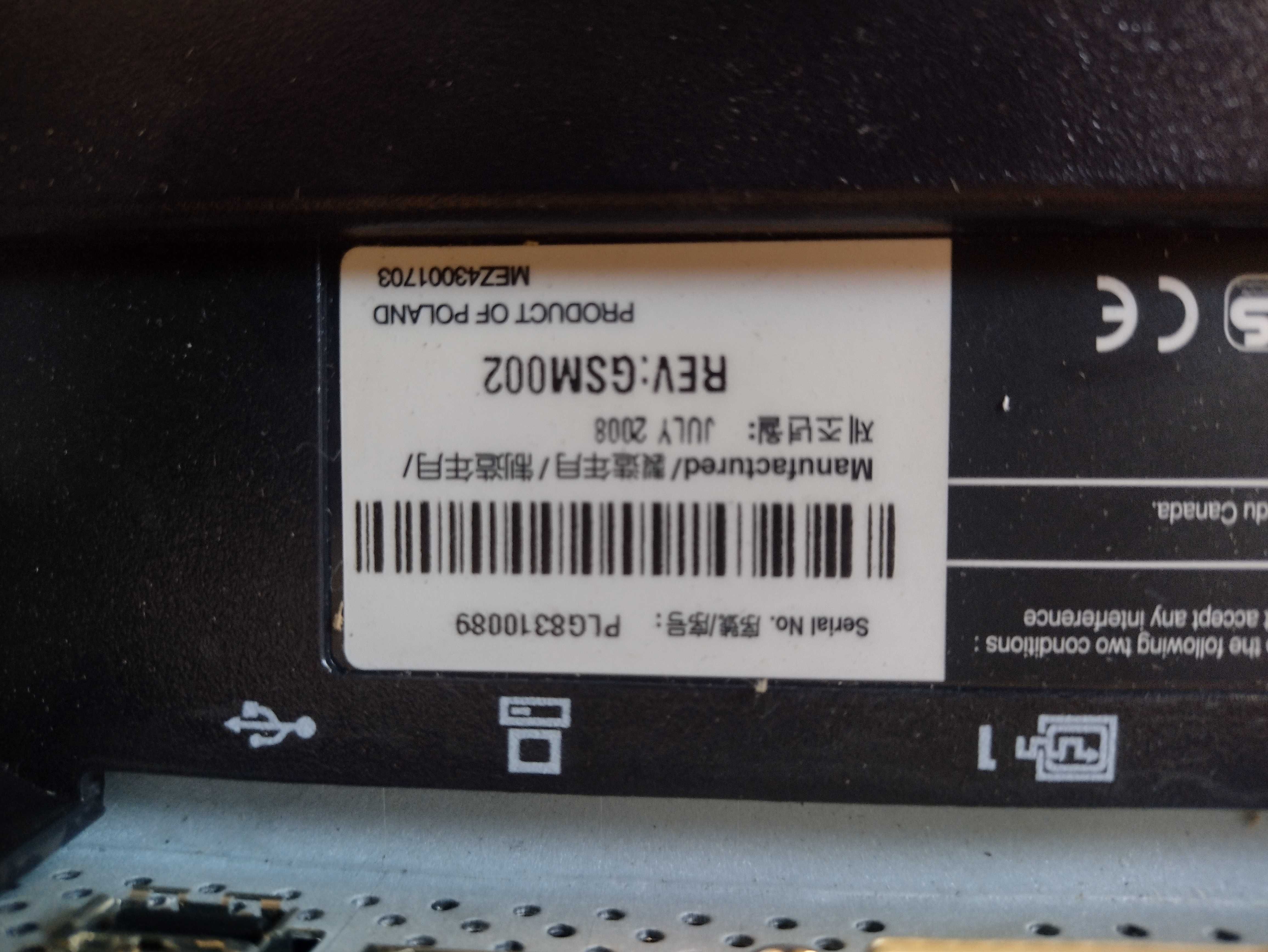 Monitor HP LP2065, 20 cali, retro gry