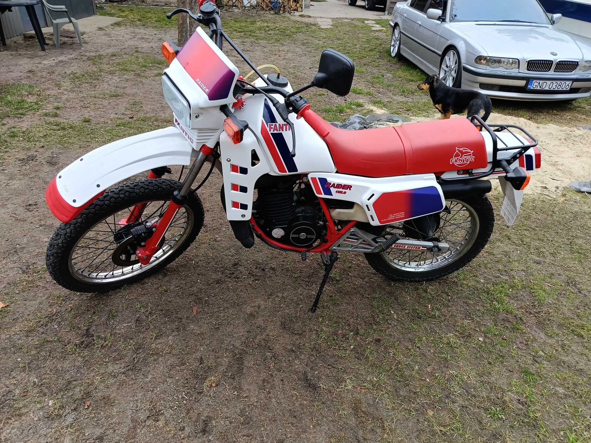 Unikatowy fantic raider 125 .rzadszy niż sokół SHL wfm jedyny w pl. !!