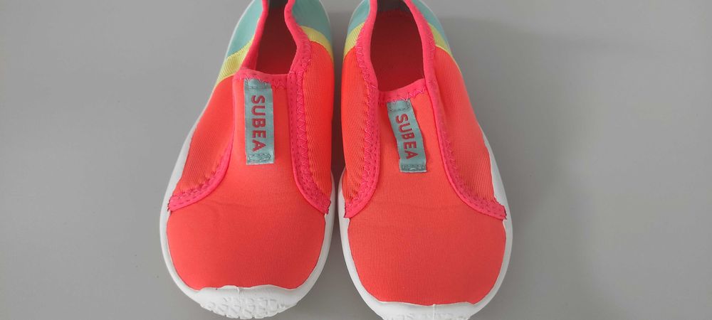 dziecięce buty dziewczęce do wody do snorkelingu subea decathlon 32