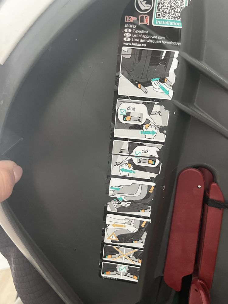 Cadeira auto com isofix 9-18kg