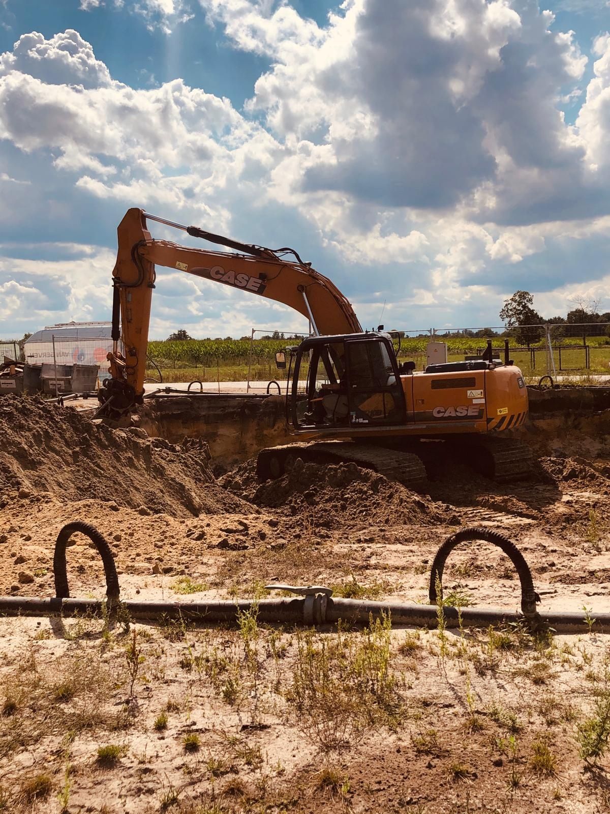 Rozbiórki - wyburzenia niwelacje terenu wymiany gruntów Gruz piasek