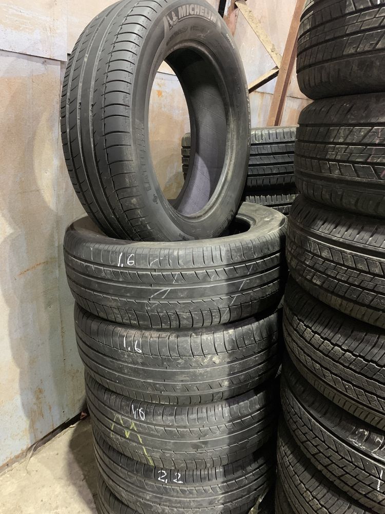 шины б/у лето 225/60r18 Michelin latitude Sport