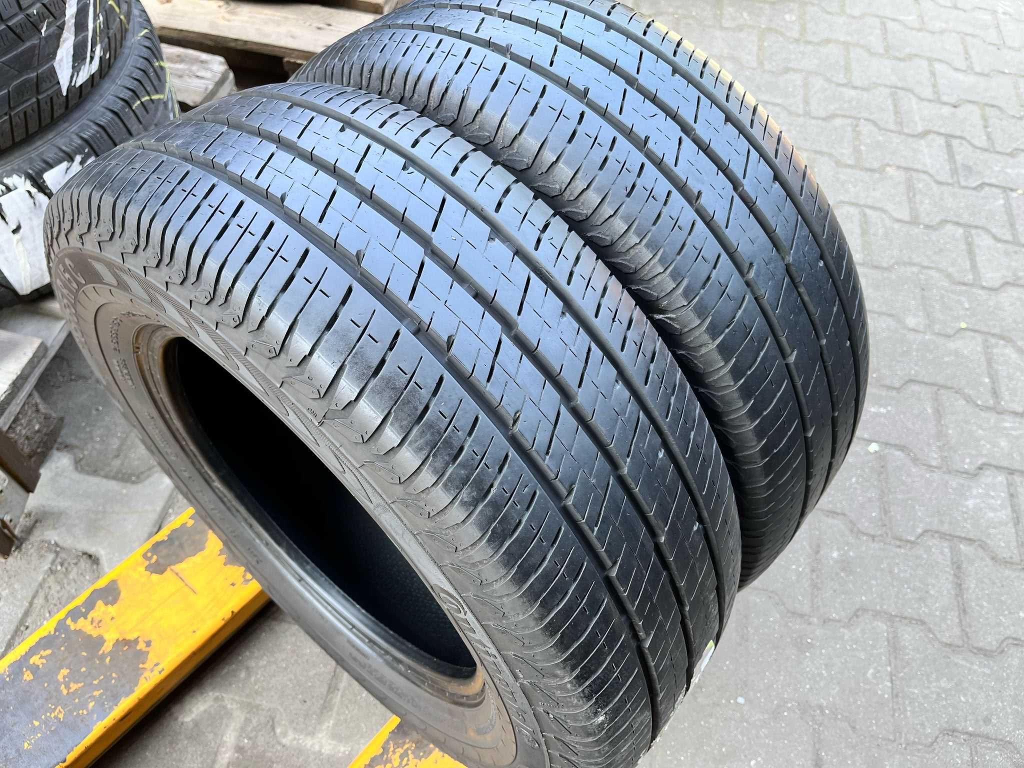 Opony letnie dostawcze 2x 215/65 R15C Continental Vanco2 7.2 mm #2258
