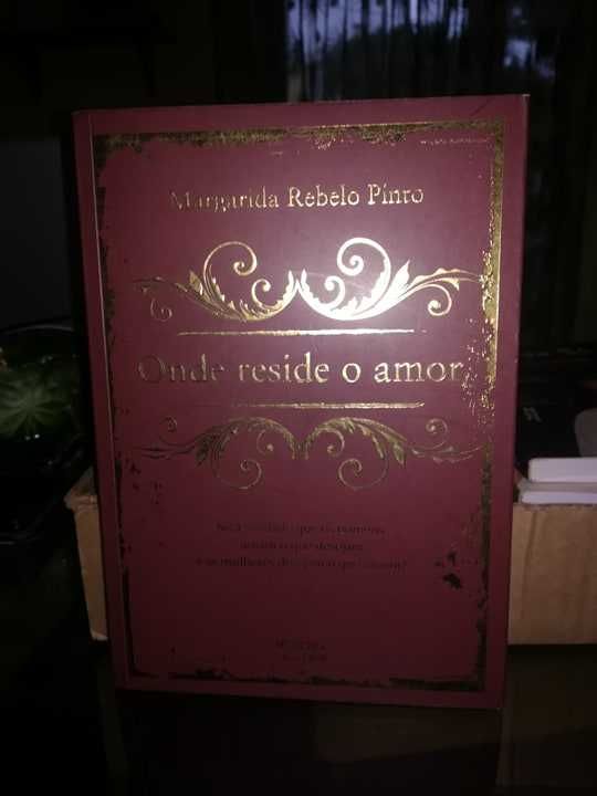 Livro Margarida Rebelo Pinto " Onde Reside O Amor"