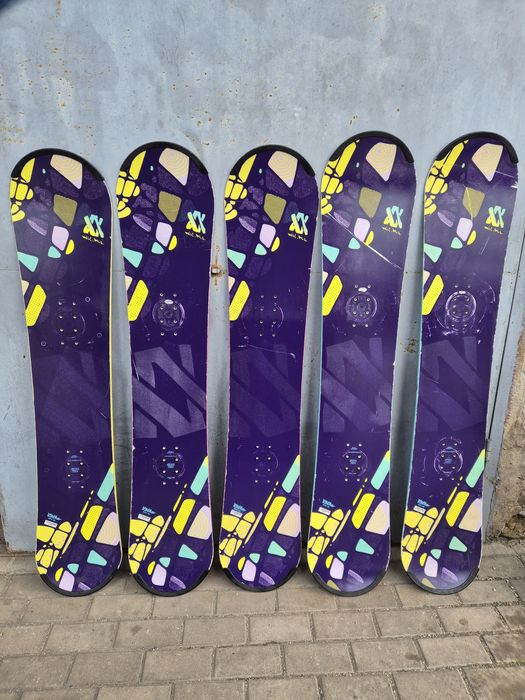 Pakiet deski snowboard Volkl Rocker 139-147' cm 5 sztuk ! Wysyłka !