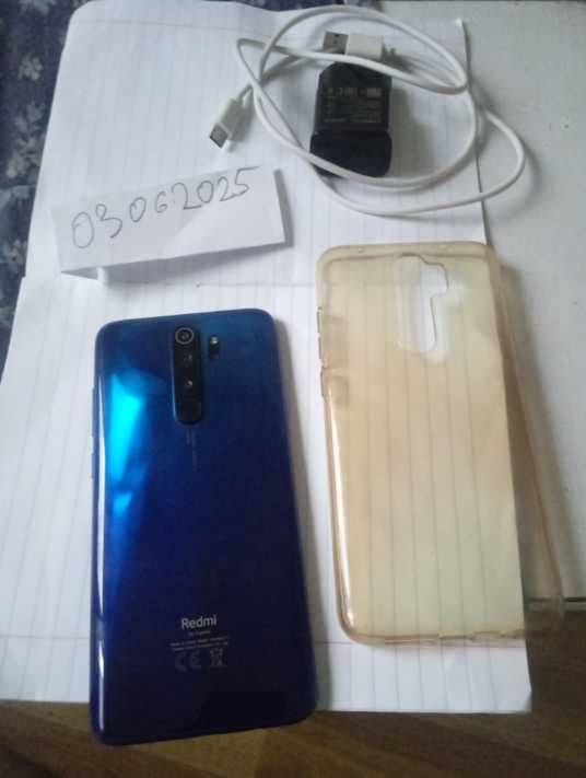 Продам рабочий телефон REDMI 8 Note PRO 6\64 HelioG90T IPS6.53",NFC