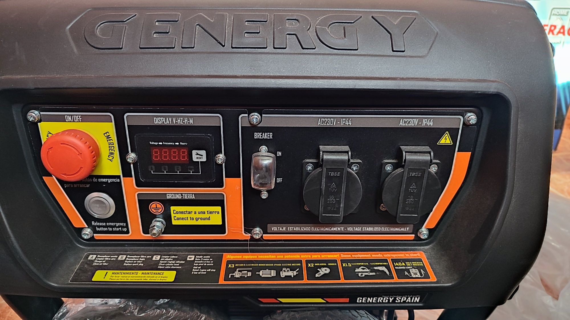 Генераторы: "GENERGY limited 5000", GENERGY panticosa 4 кВт