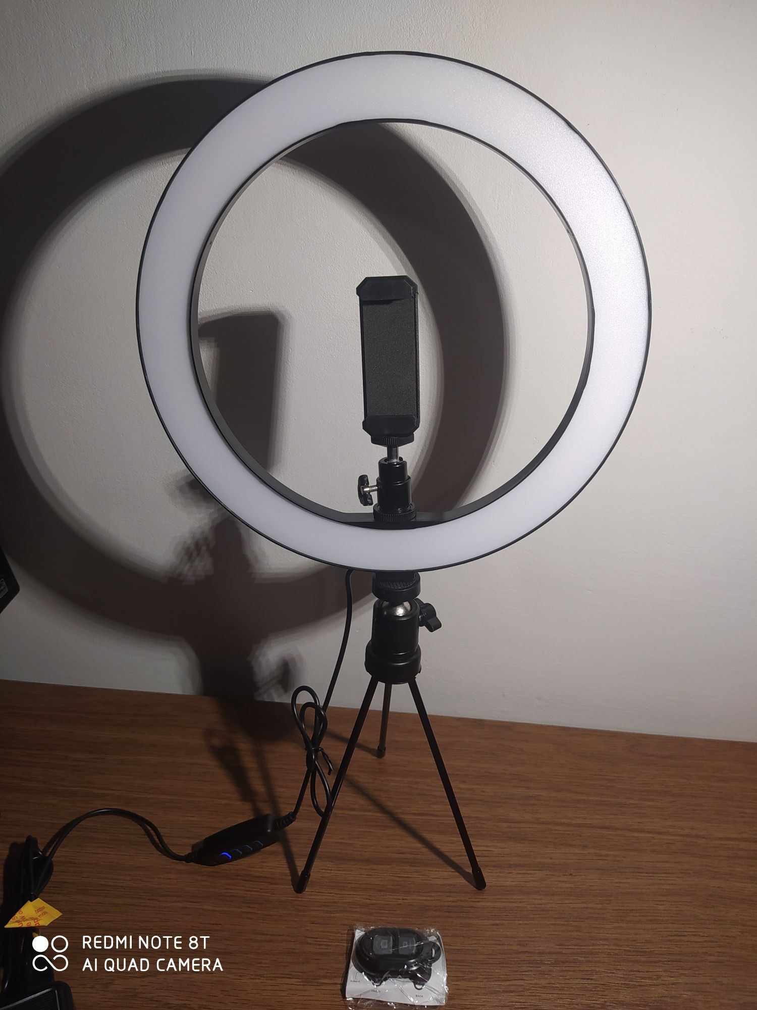10 cali lampa pierścieniowa LED z pilotem USB Bluetooth streaming