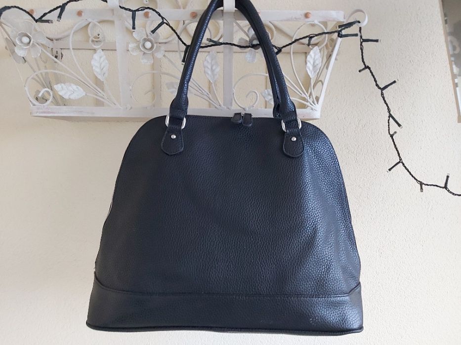 Czarna torba shopper firmy Jake's