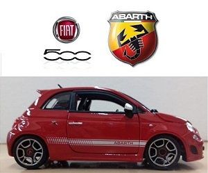 Abarth 500 Miniatura Esc. 1:24