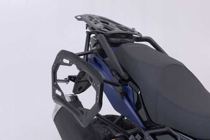 Kufry boczne TRAX ADV + stelaże PRO 45/37 L Sw-Motech Suzuki DL800DE
