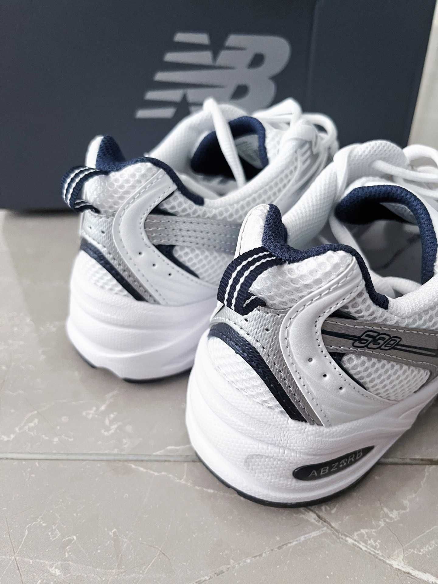*NewBalance530Biały Pozostafa.36