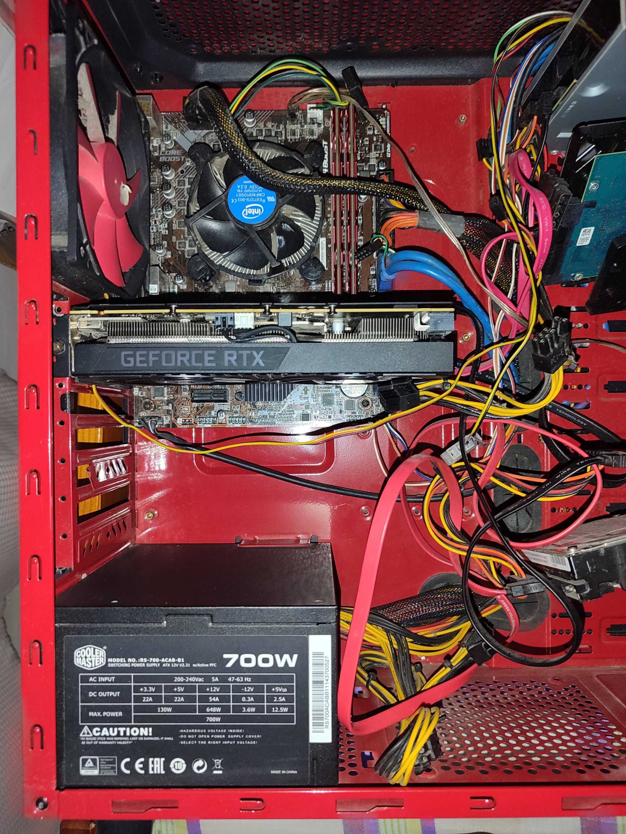 RTX 3060Ti I5 9400f 16gb ram + teclado krom e mouse steelseries rival3
