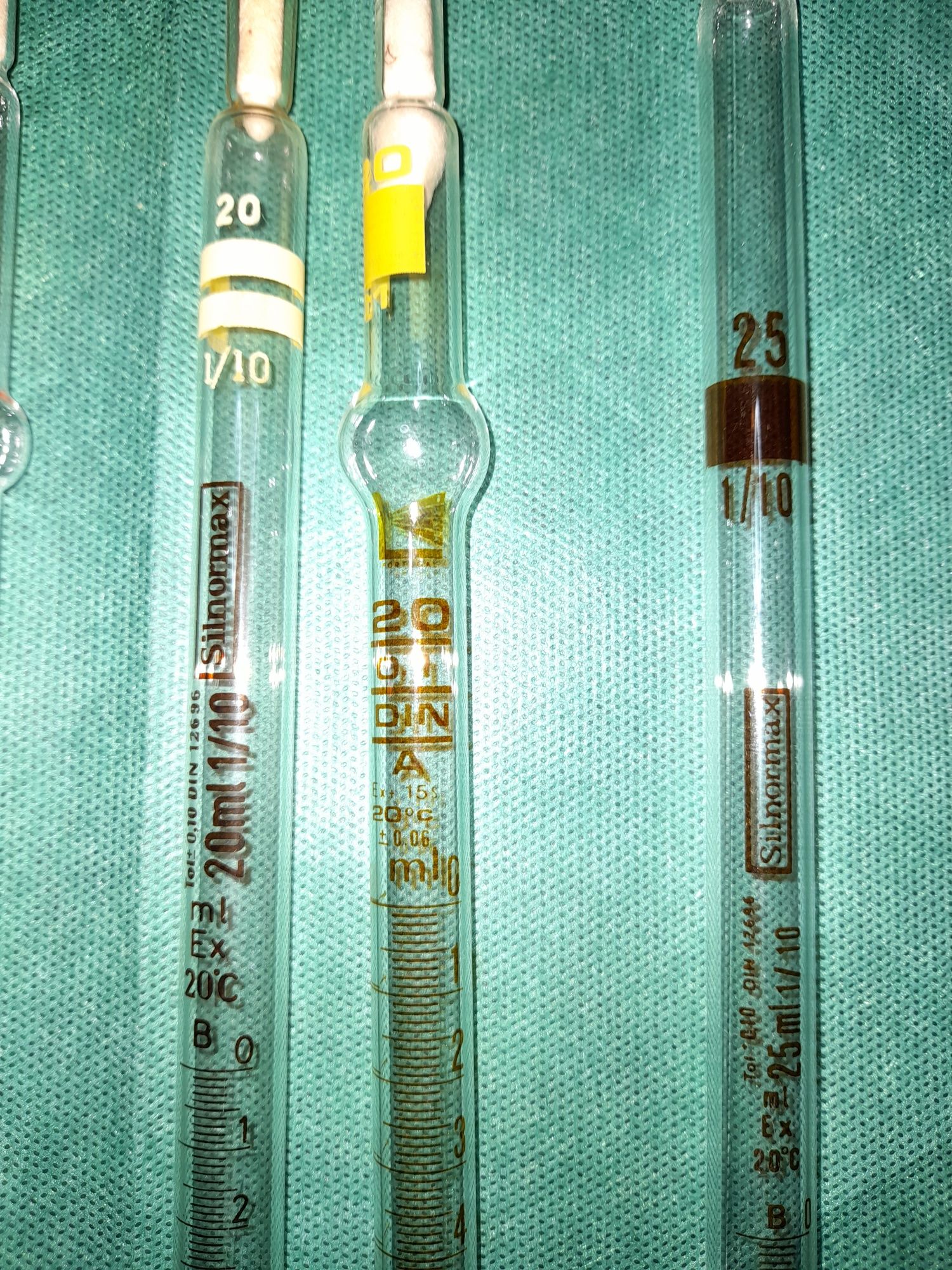 Pipetas graduadas