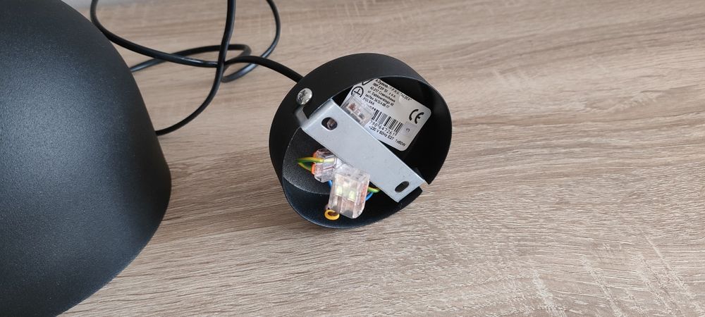Lampa Beryl black I