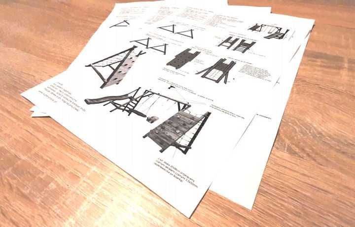 Huśtawka Ogrodowa MAJA2.0 Kantówka9X9cm 2Siedziska PRODUCENT