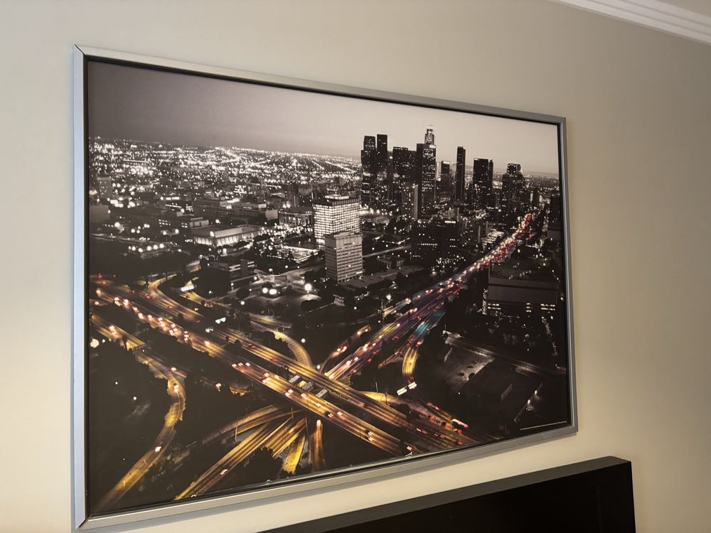 Tela / Quadro com imagem citadina 1x1,40m