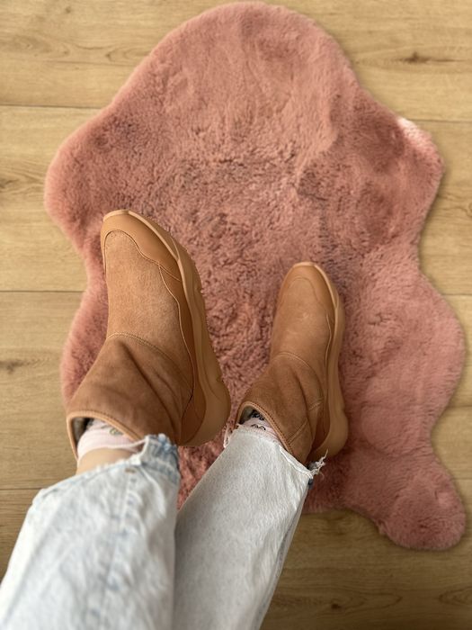 Зимові черевики зимние ботинки уггі угги Ecco Chunky 26см 40розмір