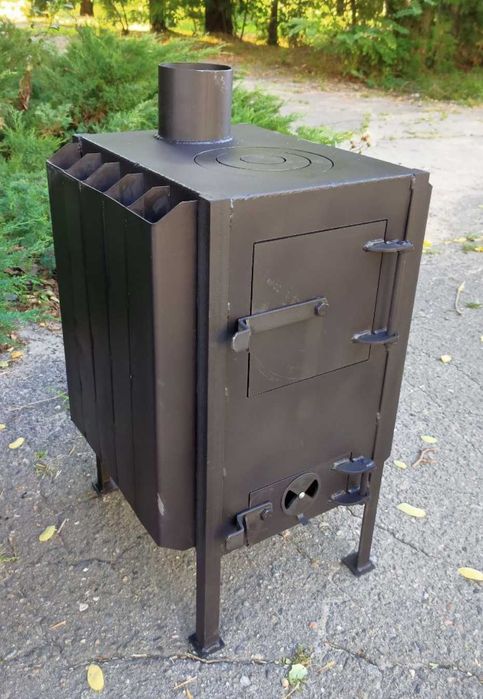 Бліндажна буржуйка окопна піч мобільна пічка печка буржуйка переносна