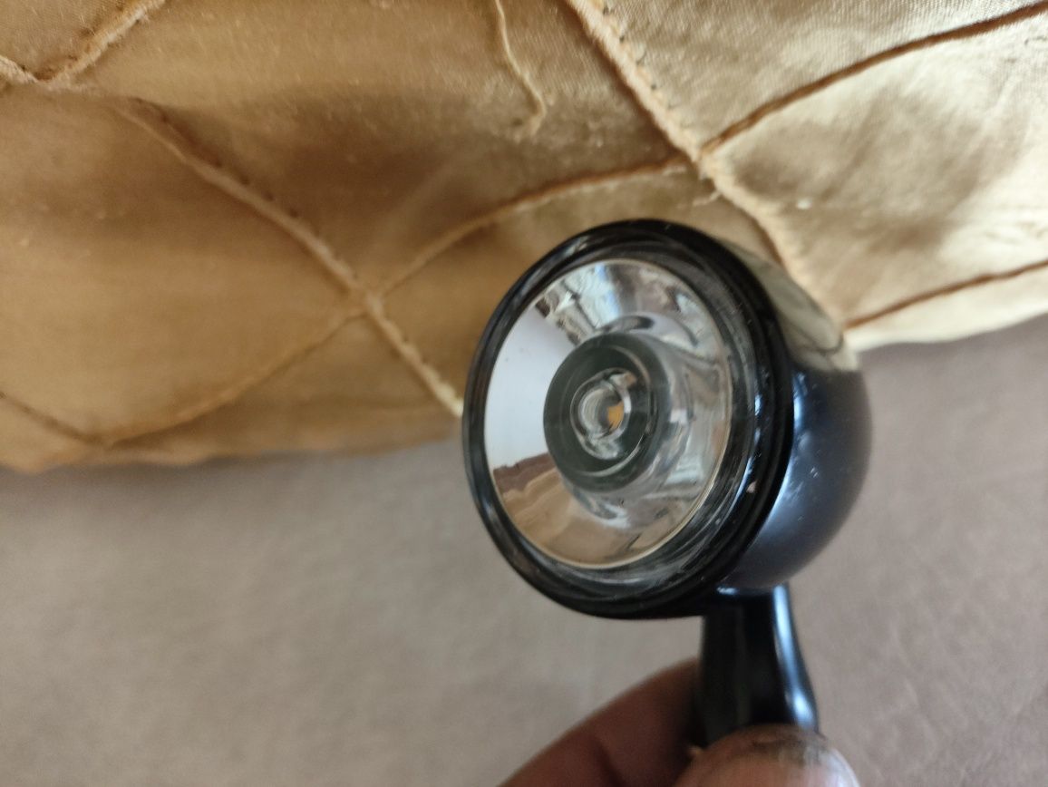 Mini piscas led para moto