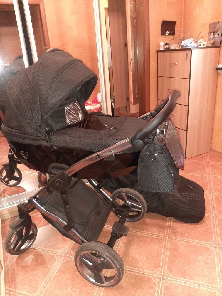 Коляска 2 в 1 Junama Onyx 04 (Юнама Онікс)